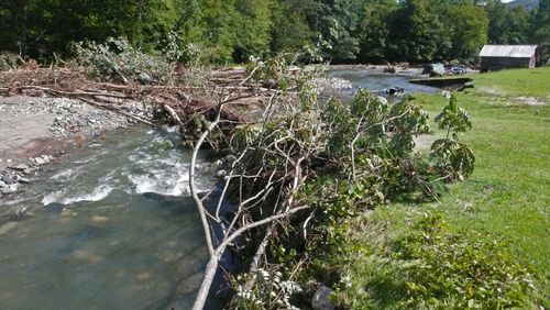 Blockage of Mill Brook2a